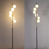 Gulvlampe i glas & jern – Brage | Integreret LED