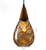 Pendellampe i glas & træ – Rune | Nordisk design