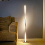 Gulvlampe i jern & metal – Birte | Integreret LED