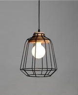 Pendellampe i jern & træ – Janne | Nordisk design