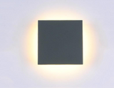 Væglampe i aluminium – Nis | 15 × 15 × 5 cm