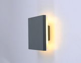 Væglampe i aluminium – Nis | 15 × 15 × 5 cm