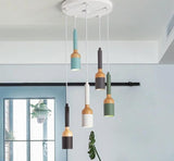 Lysekrone i jern & træ – Saga | Nordisk design