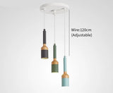 Lysekrone i jern & træ – Saga | Nordisk design