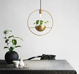Pendellampe i metal – Dina | 36 × 99 cm