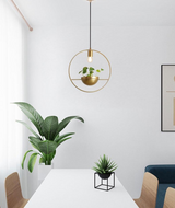 Pendellampe i metal – Dina | 36 × 99 cm