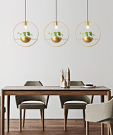 Pendellampe i metal – Dina | 36 × 99 cm