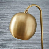 Bordlampe i kobber & jern – Eira | 23 × 41 cm