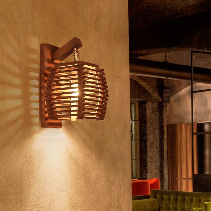 Væglampe i træ – Gaut | Nordisk design