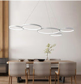 Lysekrone i akryl & aluminium – Rein | Integreret LED