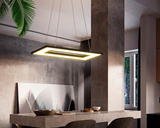 Lysekrone i aluminium & metal – Nore | Nordisk design