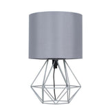 Bordlampe i metal – Duka | Geometrisk ramme