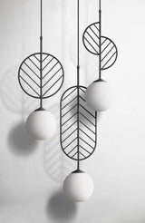 Pendellampe i jern & metal – Eik | Nordisk design