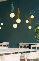 Pendellampe i jern & metal – Eik | Nordisk design