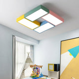 Loftlampe i aluminium & træ – Gunda | Integreret LED