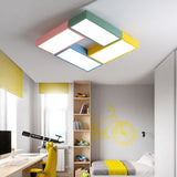 Loftlampe i aluminium & træ – Gunda | Integreret LED