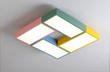 Loftlampe i aluminium & træ – Gunda | Integreret LED