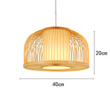 Pendellampe i bambus & træ – Liv | Nordisk design