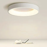 Loftlampe i rund form – skandinavisk LED-plafond i fem størrelser