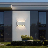 Væglampe i aluminium – vandtæt LED-belysning til inde og ude