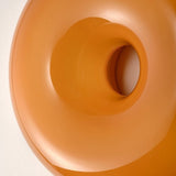 Bordlampe i glas med donutform