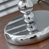 Bordlampe i glas med blomsterform – vintage bauhaus