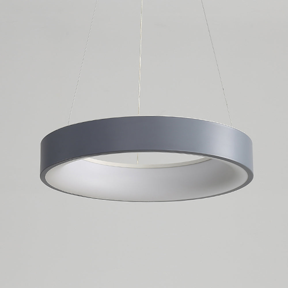 LED-pendel med riflet ringform – hængelampe
